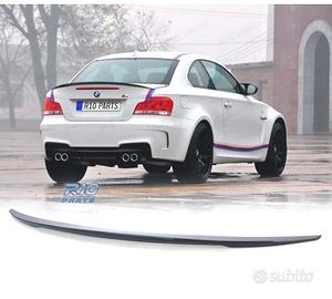 SPOILER ALETTONE BMW E82 LOOK M PERFORMANCE NERO L