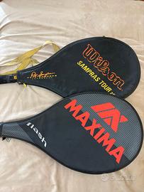 Lotto 2 Racchette Tennis Vintage – Wilson & Maxima