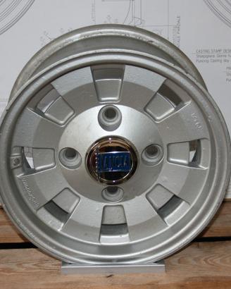 LANCIA FULVIA COUPE' FIRST SERIE 6X13 ALLOY WHEELS