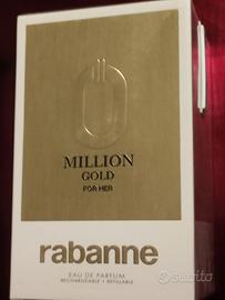 one million gold paco rabanne EDP nuovo donna