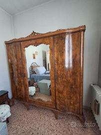 Camera da letto completa anni 40 XX secolo