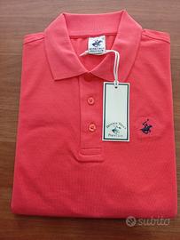 Polo Uomo Beverly Hills Polo Club Corallo 