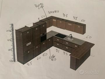 CUCINA MARCA VENETA CUCINE COME NUOVA