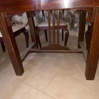 tavolo  stile liberty 