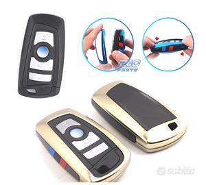 CUSTODIA COVER CHIAVE BMW QUADRATA IN ORO