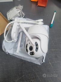 Telecamera WiFi PTZ da Esterno IP66 iCSee – Nuova 