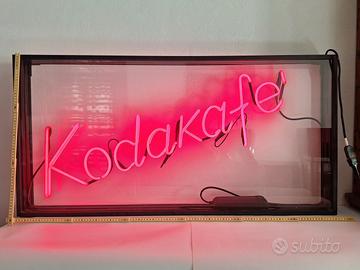 insegna neon kodak 