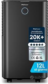 Pro Breeze OmniDry Deumidificatore 12L/24h,