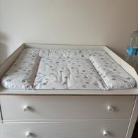 Fasciatoio ( da montare su cassettiera) e cuscino