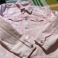 Giubbotto jeans rosa 8/9 anni