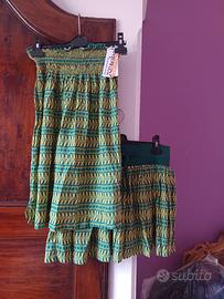 top + gonna estivo donna 