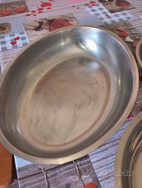 Set Ciotole per cucina acciaio inox 