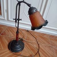 Lampada ferro battuto