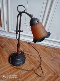 Lampada ferro battuto