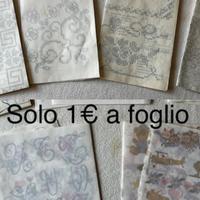 Disegni decalcabili ricamo punto croce