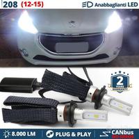 Kit ANABBAGLIANTI LED H7 Peugeot 208 luci CANBUS