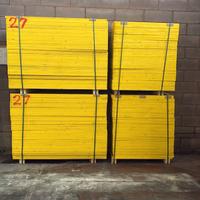 Pannelli d’armatura gialli nuovi