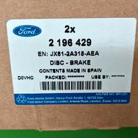 Dischi freno posteriori Ford Focus 1.5 TDi