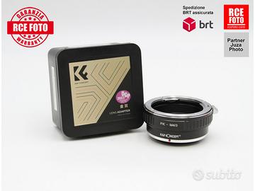 K&F Concept PK-M4/3 (attacco PENTAX su M4/3)