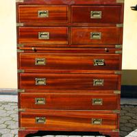 CASSETTIERA IN LEGNO STILE MARINA