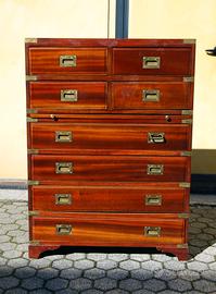 CASSETTIERA IN LEGNO STILE MARINA