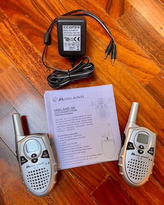 Ricetrasmettitori Midland G5 - PMR446 - 8 canali