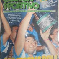Guerin Sportivo N.36 1990 Maradona Supercoppa