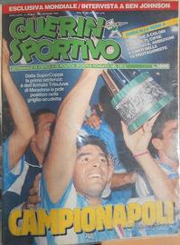 Guerin Sportivo N.36 1990 Maradona Supercoppa