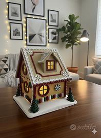 Casetta Pan di Zenzero Illuminata con luci a led✨