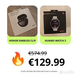 Auricolari + Smartwatch bundle