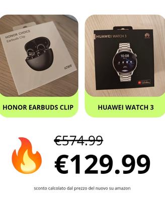 Auricolari + Smartwatch bundle