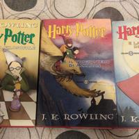 harry Potter primi 3 volumi