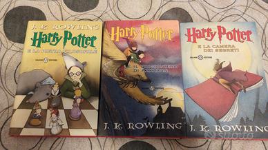 harry Potter primi 3 volumi
