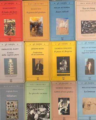 Adelphi edizioni serie biblioteca - ottimi libri