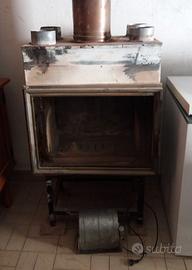 Inserto caminetto a legna ventilato canalizzabile