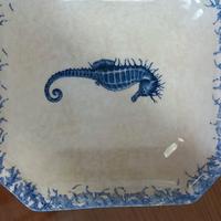 Vassoio in Ceramica "Ippocampo" – Made in Italy