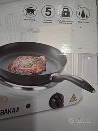 Doppia Piastra Elettrica per cucinare