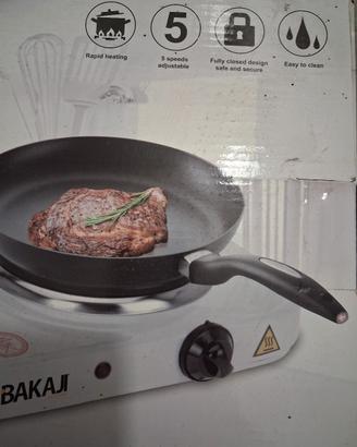 Doppia Piastra Elettrica per cucinare