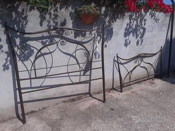 Letto in ferro battuto
