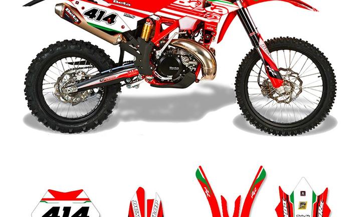 KIT ADESIVI Beta 2/4 Tempi dal 2005 in poi