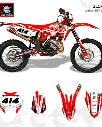 KIT ADESIVI Beta 2/4 Tempi dal 2005 in poi