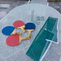 set da Ping Pong con rete da tavolo Arcofalc