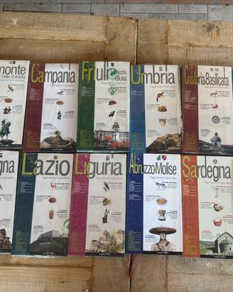 13 volumi“Viaggio attraverso le regioni italiane “