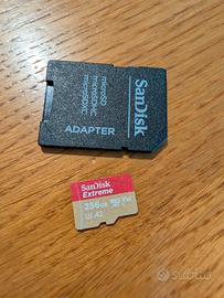 MicroSd 256gb Extreme v30 nuova mai usata