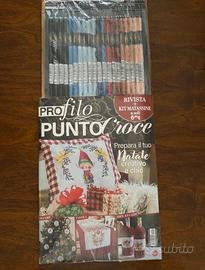 Rivista profilo punto croce n 9 - sigillata