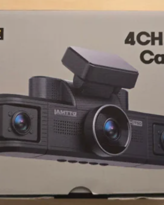 Dashcam Lamtto DC25 camera auto sicurezza 4 canali