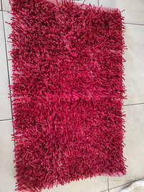 Tappeto rettangolare a pelo lungo