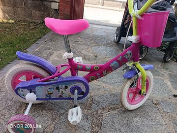 bici bambina minnie