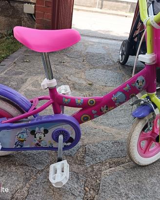 bici bambina minnie