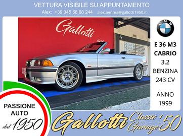 Bmw E36 M3 Cabrio 3.2 243cv